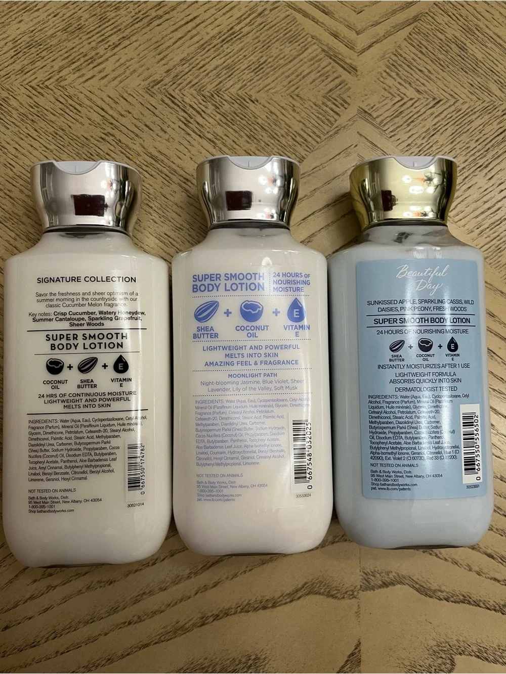 *BUNDLE* Bath & Body Works Body Lotions Classic Set